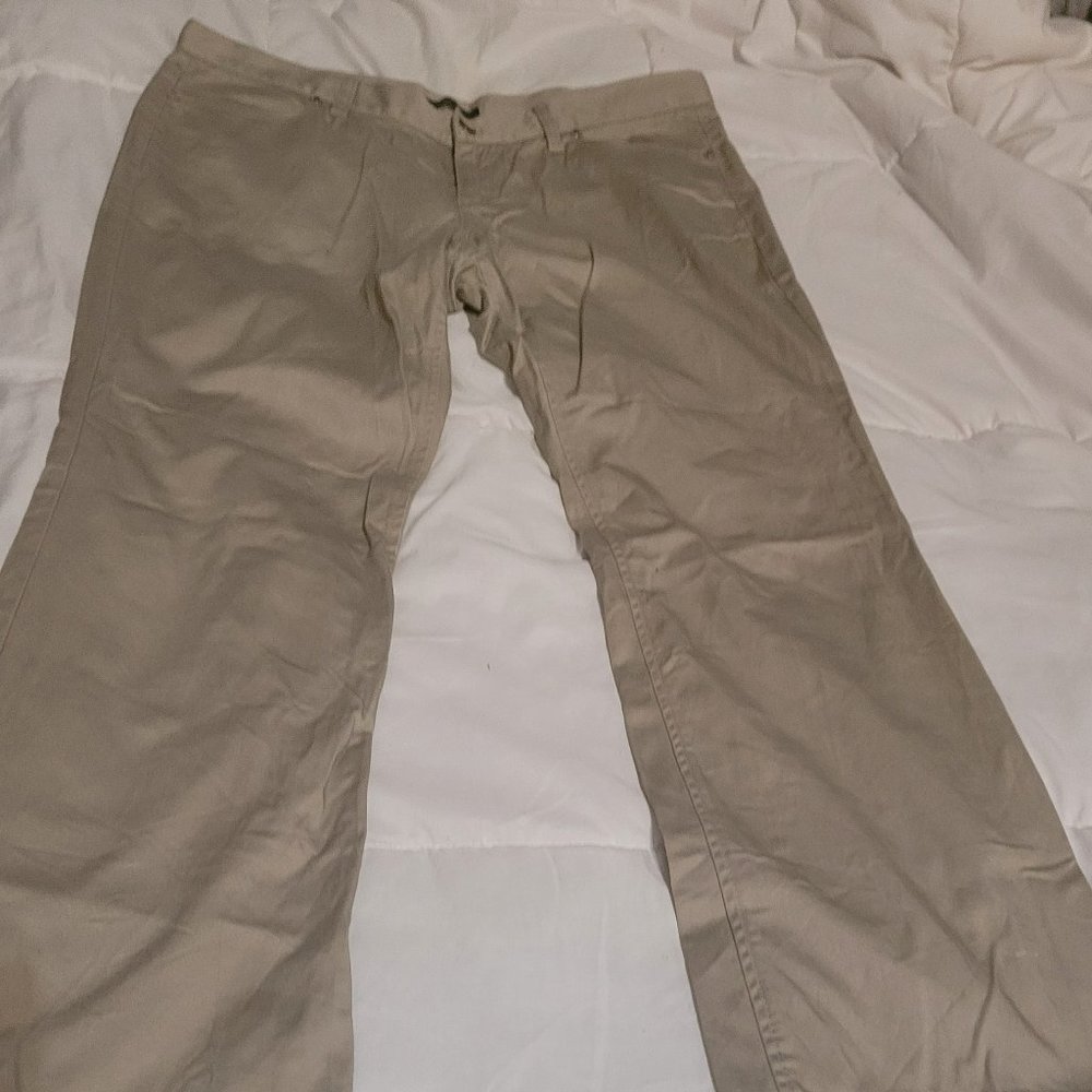 New York and Company Khaki Dress Slacks